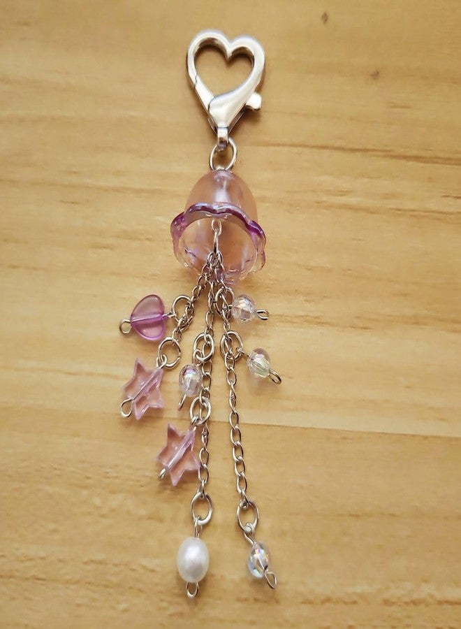 Meimimix Y2K Aesthetic Cherry Star Charms Keychain For Women Girls Bag Purse Backpack Wallet Keyring Accessories - Image 3